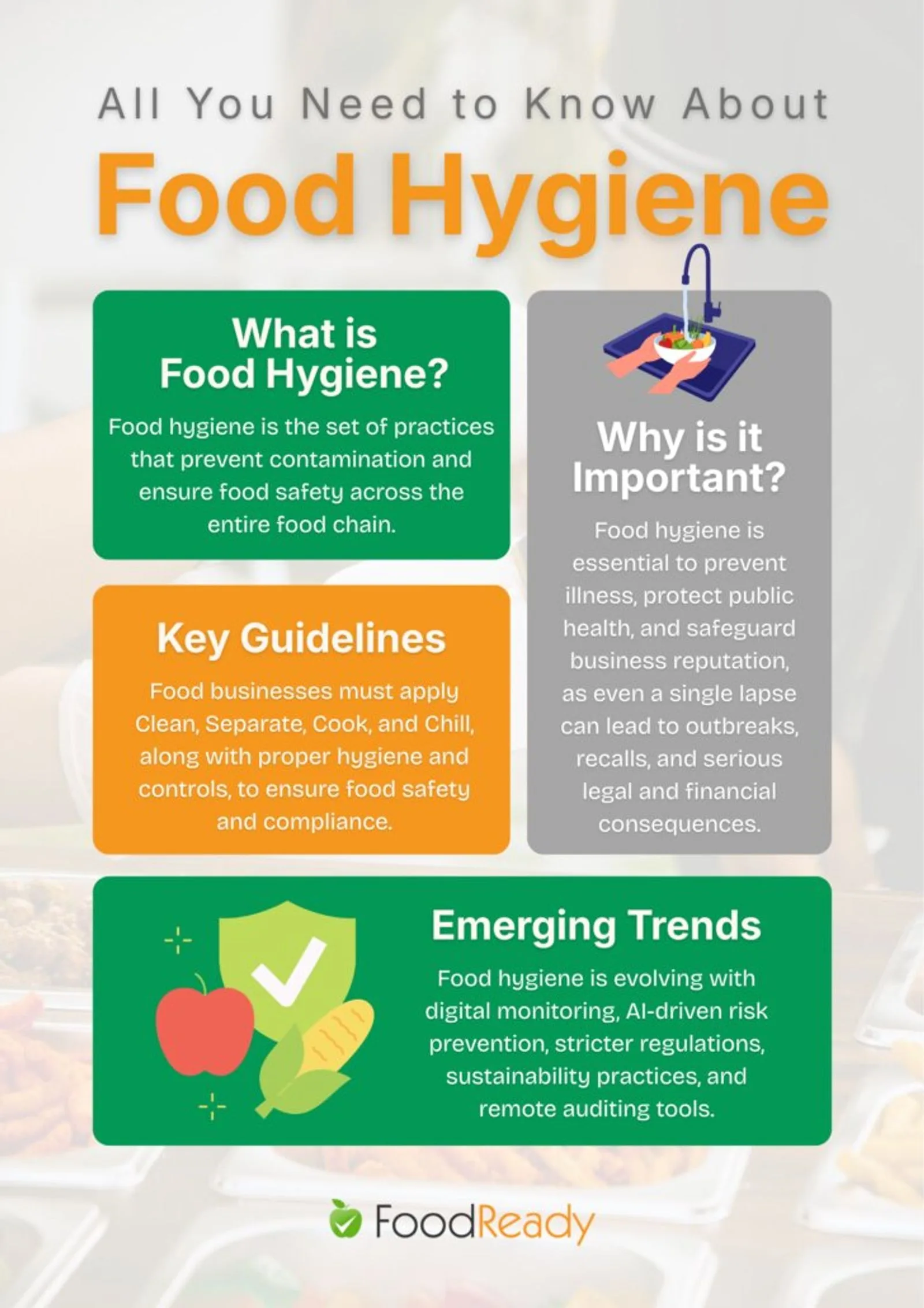 food hygiene graphic
